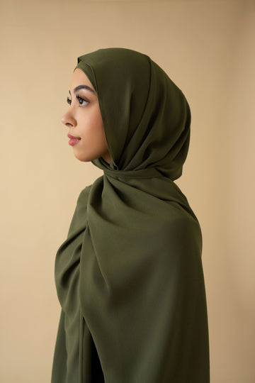 Chiffon Hijab - Cedar