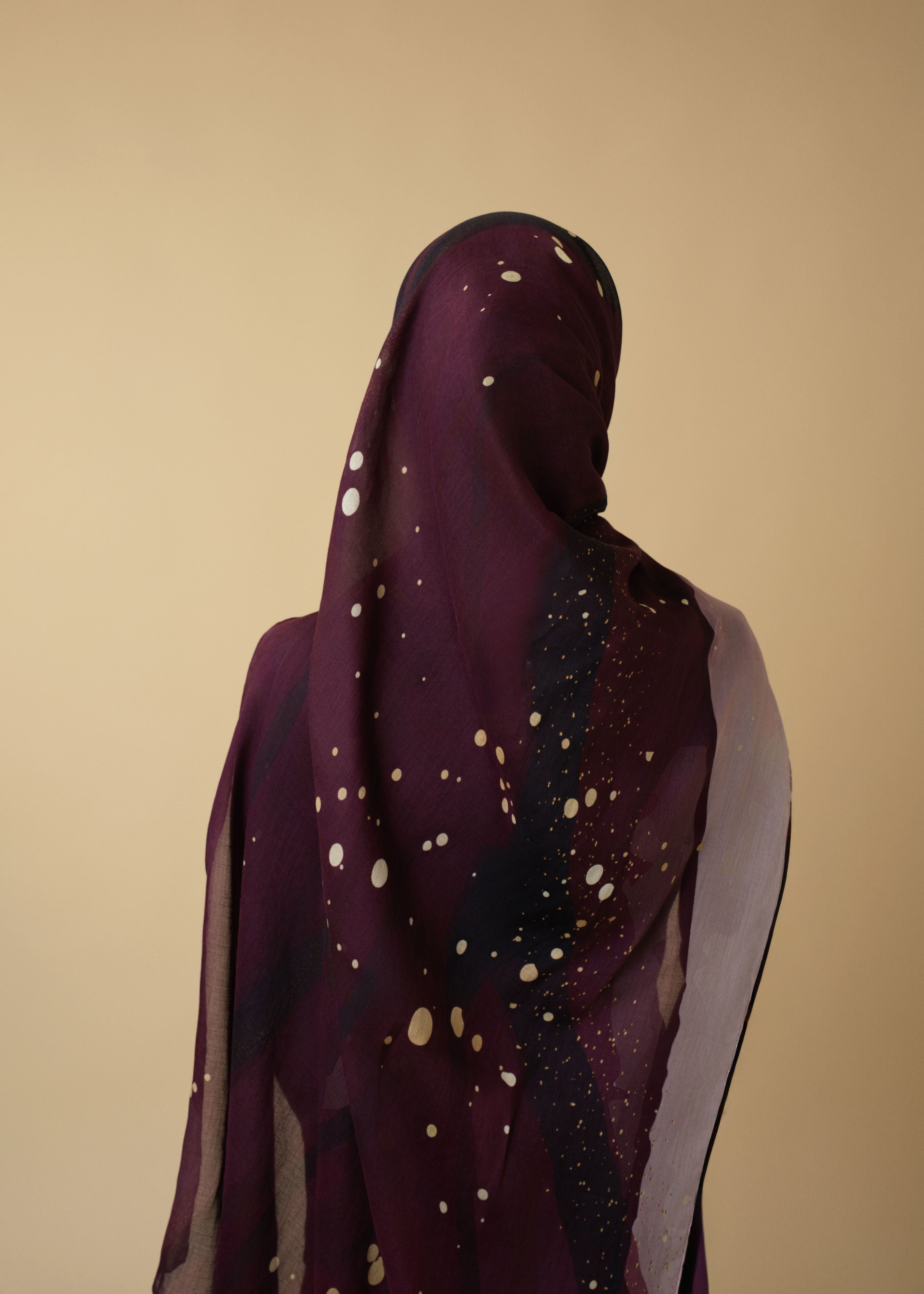 Modal Hijab - Mulberry Dusk