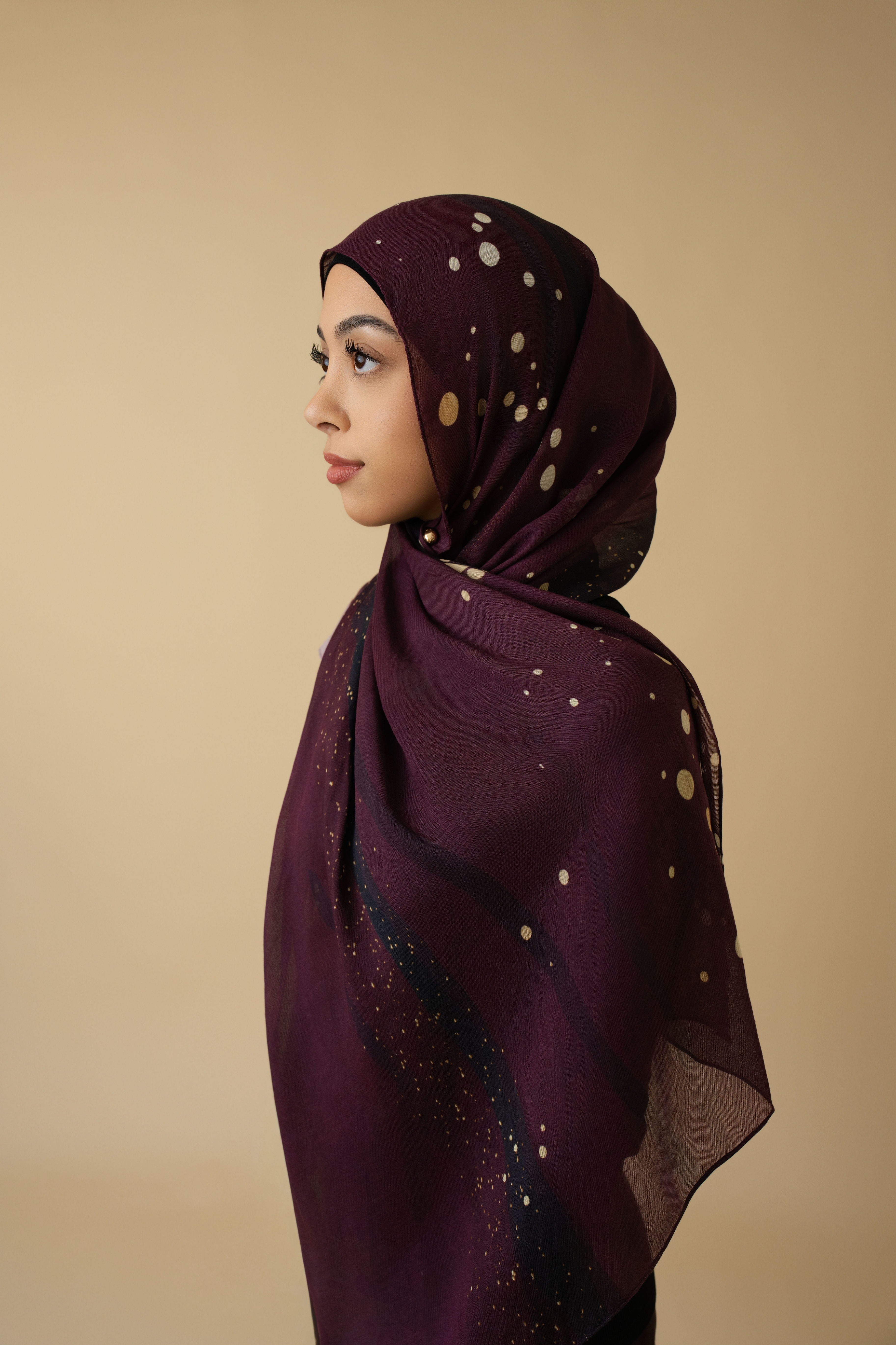 Modal Hijab - Mulberry Dusk